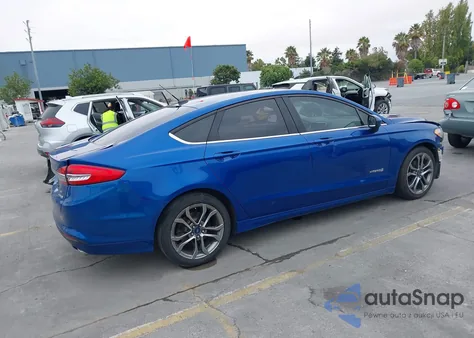 2017 Ford Fusion Hybrid Se z USA, uszkodzony, nr VIN 3FA6P0LUXHR315197